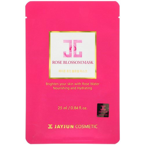 Jayjun Cosmetic, Rose Blossom Mask, 1 Mask, 0.84 fl oz (25 ml) فوائد