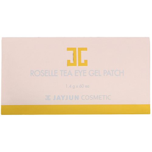 Jayjun Cosmetic, Roselle Tea Eye Gel Patch, 60 Patches, 1.4 g Each فوائد