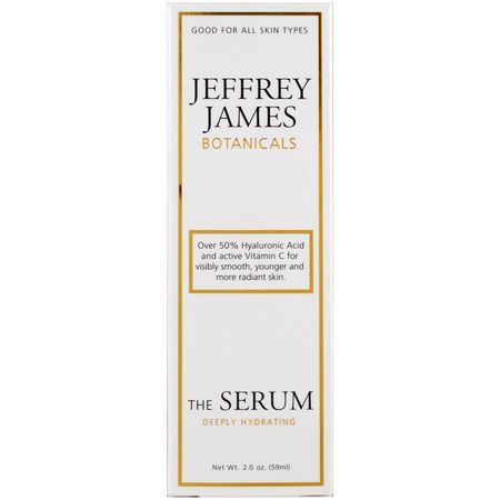 Jeffrey James Botanicals, The Serum, Deeply Hydrating, 2.0 oz (59 ml):مصل فيتامين C, مرطب