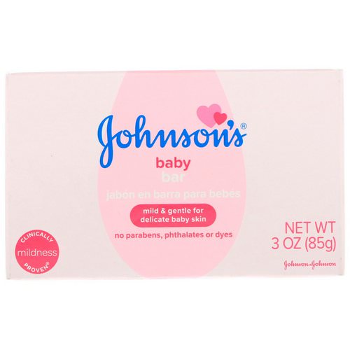 Johnson & Johnson, Baby Bar Soap, 3 oz (85 g) فوائد