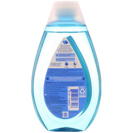 Johnson & Johnson, Kids, Clean & Fresh, Shampoo & Body Wash, 13.6 fl oz (400 ml):جل الاستحمام, غس,ل جسم الطفل