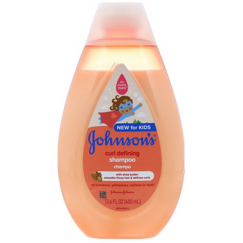 Johnson & Johnson, Kids, Curl Defining, Shampoo, 13.6 fl oz (400 ml) فوائد
