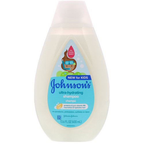 Johnson & Johnson, Kids, Ultra-Hydrating, Shampoo, 13.6 fl oz (400 ml) فوائد