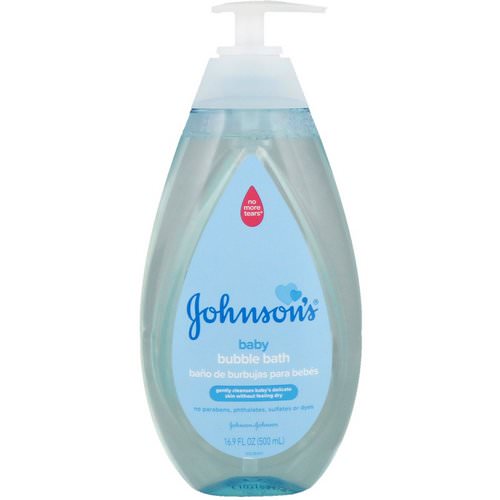 Johnson & Johnson, Baby Bubble Bath, 16.9 fl oz (500 ml) فوائد