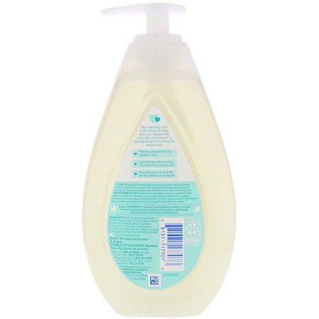 Johnson & Johnson, Cottontouch, Newborn Wash & Shampoo, 13.6 fl oz (400 ml):غس,ل للجسم, شامب, للأطفال متعدد الإمكانات