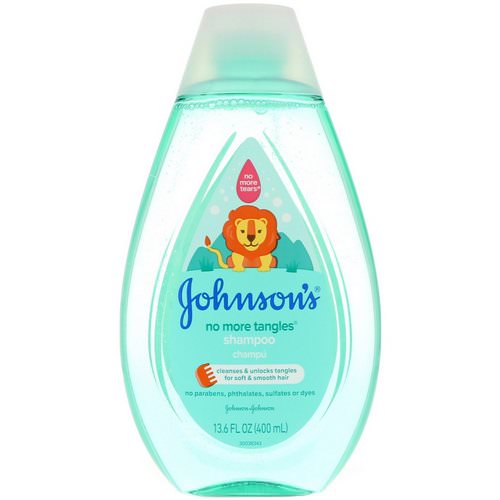 Johnson & Johnson, No More Tangles, Shampoo, 13.6 fl oz (400 ml) فوائد