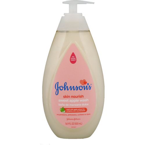 Johnson & Johnson, Skin Nourish, Sweet Apple Wash, 16.9 fl oz (500 ml) فوائد
