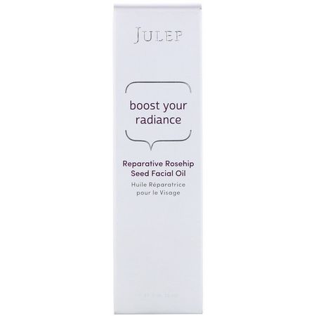Julep, Boost Your Radiance, Reparative Rosehip Seed Facial Oil, 0.85 fl oz (25 ml):مرطب لل,جه, العناية بالبشرة