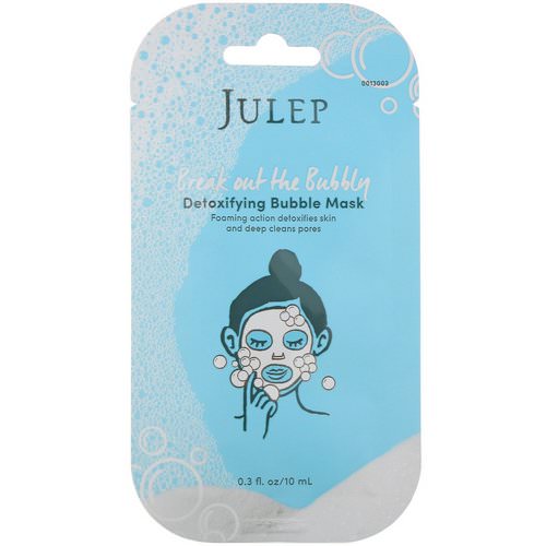 Julep, Break Out the Bubbly, Detoxifying Bubble Mask, 2 Masks فوائد