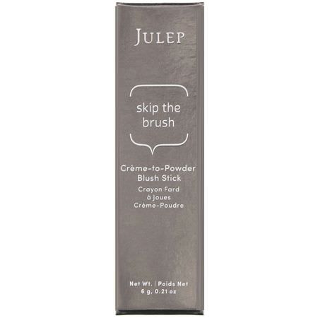 Julep, Skip The Brush, Creme-to-Powder Blush Stick, Desert Rose, 0.21 oz (6 g):Blush, وجه