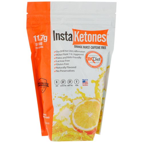 Julian Bakery, InstaKetones, Orange Burst, 1.24 lbs (565 g) فوائد