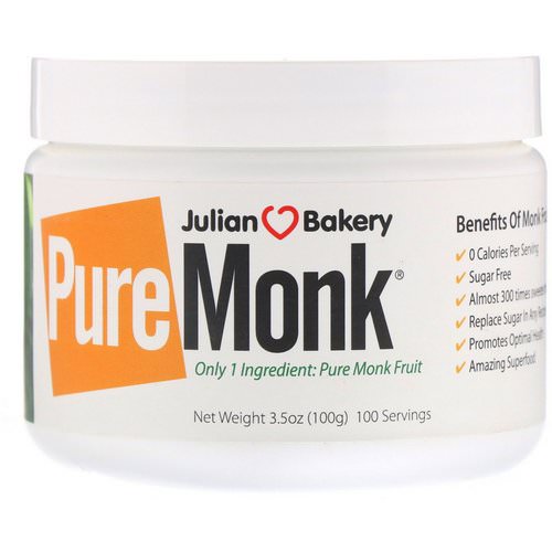 Julian Bakery, Pure Monk Fruit, 3.5 oz (100 g) فوائد