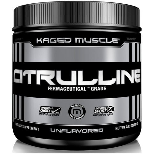 Kaged Muscle, Citrulline, Unflavored, 7 oz (200 g) فوائد