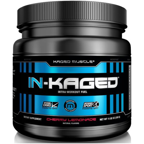 Kaged Muscle, In-Kaged Intra-Workout Fuel, Cherry Lemonade, 11.92 oz (338 g) فوائد