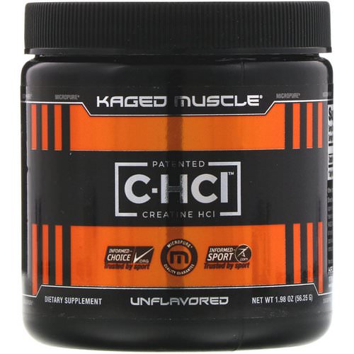 Kaged Muscle, Patented C-HCI, Creatine HCI, Unflavored, 1.98 oz (56.25 g) فوائد