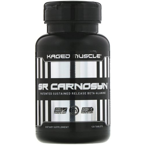 Kaged Muscle, SR Carnosyn, 120 Tablets فوائد