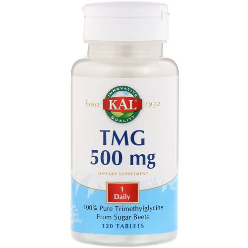 KAL, TMG, 500 mg, 120 Tablets فوائد