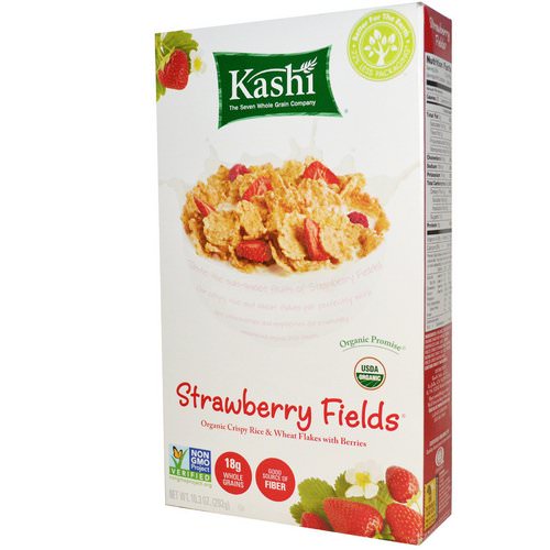 Kashi, Strawberry Fields Cereal, 10.3 oz (292 g) فوائد