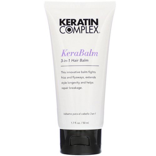 Keratin Complex, KeraBalm, 3-in-1 Hair Balm, 1.7 fl oz (50 ml) فوائد