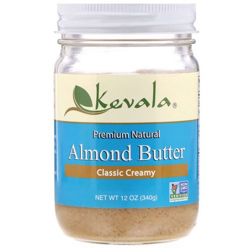 Kevala, Almond Butter, Classic Creamy, 12 oz (340 g) فوائد