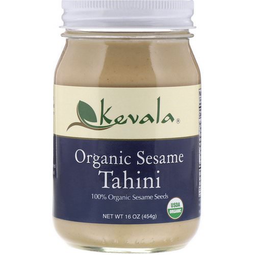 Kevala, Organic Sesame Tahini, 16 oz (454 g) فوائد