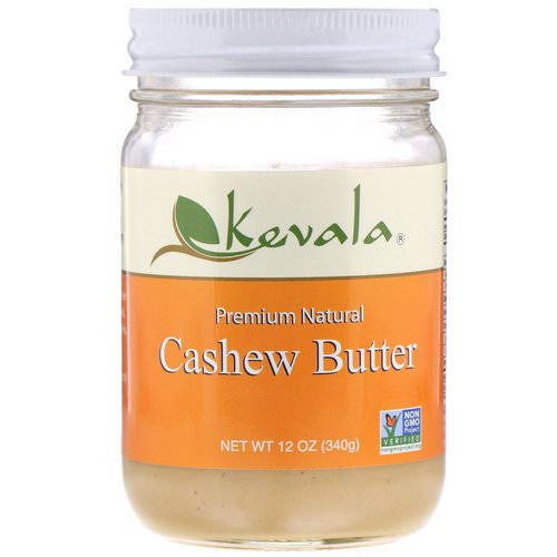 Kevala, Premium Natural Cashew Butter, 12 oz (340 g) فوائد