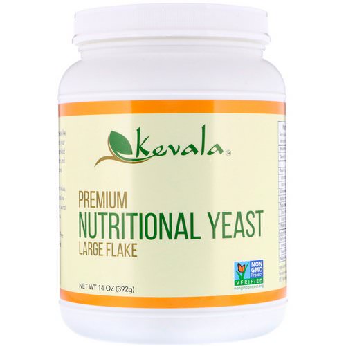 Kevala, Premium Nutritional Yeast, Large Flake, 14 oz (392 g) فوائد