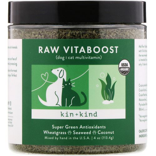 Kin+Kind, Raw VitaBoost, Super Green Antioxidants, 4 oz (113.4 g) فوائد