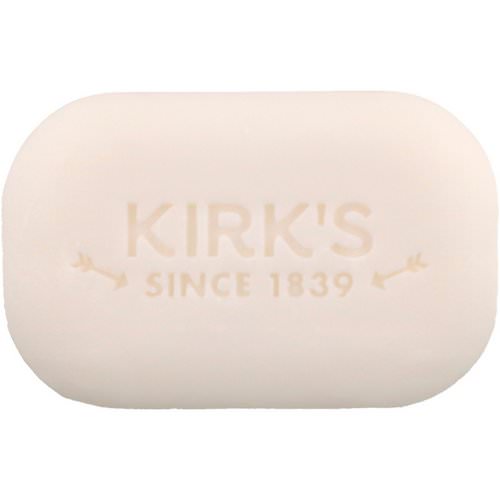Kirk's, 100% Premium Coconut Oil Gentle Castile Soap, Original Fresh Scent, 4 oz (113 g) فوائد