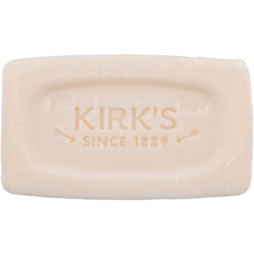 Kirk's, 100% Premium Coconut Oil Gentle Castile Soap, Soothing Aloe Vera, 1.13 oz (32 g) فوائد