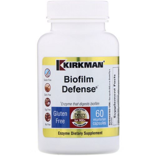 Kirkman Labs, Biofilm Defense, 60 Vegetarian Capsules فوائد