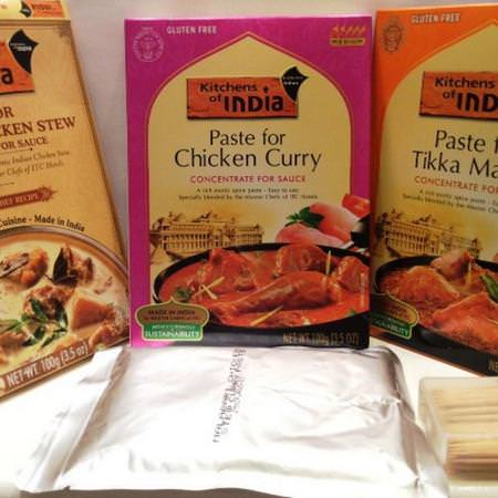 Kitchens of India Curry Paste Sauce - الصلصة, معج,ن الكاري, المخللات, الصلصات