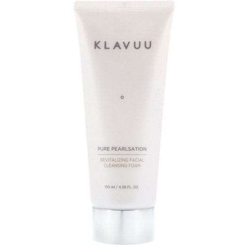 KLAVUU, Pure Pearlsation, Revitalizing Facial Cleansing Foam, 4.39 fl oz (130 ml) فوائد