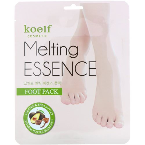 Koelf, Melting Essence Foot Pack, 10 Pairs فوائد