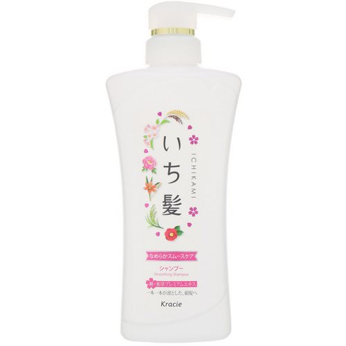 Kracie, Ichikami, Smoothing Shampoo, 16.2 fl oz (480 ml) فوائد