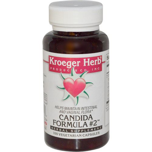 Kroeger Herb Co, Candida Formula #2, 100 Veggie Caps فوائد