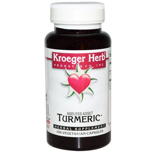 Kroeger Herb Co, Turmeric, 100 Veggie Caps فوائد