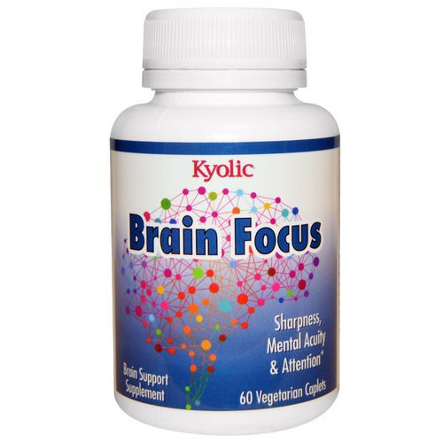 Kyolic, Brain Focus, 60 Veggie Caplets فوائد