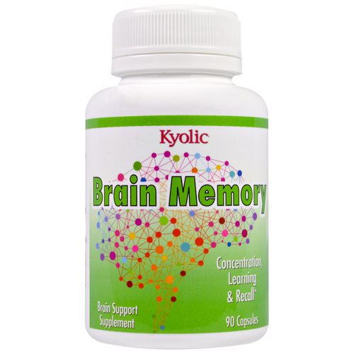 Kyolic, Brain Memory, 90 Capsules فوائد