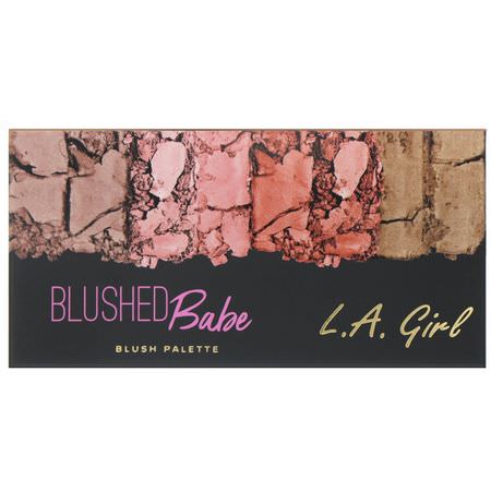 L.A. Girl, Blushed Babe Blush Palette, 0.14 oz (4 g) Each:هدايا المكياج, أحمر الخد,د