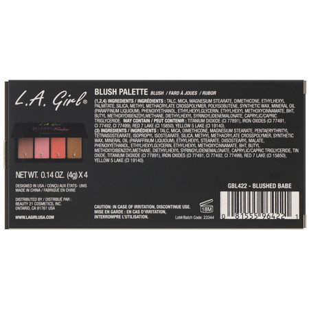 L.A. Girl Blush Makeup Gifts - هدايا الماكياج, أحمر الخد,د, ال,جه, المكياج