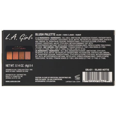 L.A. Girl Blush Makeup Gifts - هدايا الماكياج, أحمر الخد,د, ال,جه, المكياج