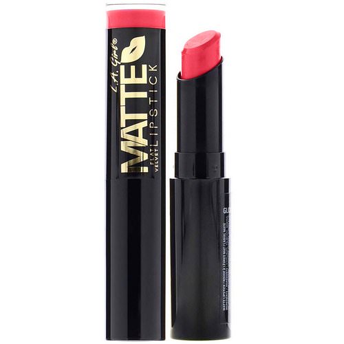 L.A. Girl, Matte Flat Velvet Lipstick, Blessed, 0.10 oz (3 g) فوائد