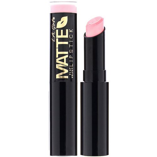 L.A. Girl, Matte Flat Velvet Lipstick, Carried Away, 0.10 oz (3 g) فوائد