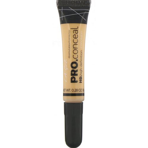L.A. Girl, Pro Conceal HD Concealer, Yellow Corrector, 0.28 oz (8 g) فوائد