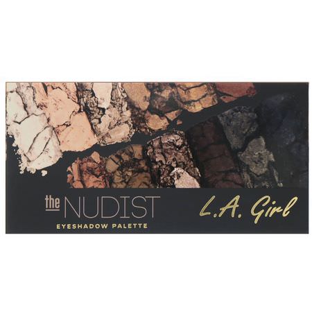 L.A. Girl, The Nudist Eyeshadow Palette, 0.035 oz (1 g) Each:ميك أب ميك أب, ظل المكياج
