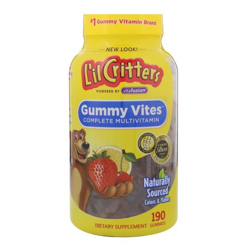L'il Critters, Gummy Vites Complete Multivitamin, 190 Gummies فوائد