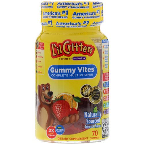 L'il Critters, Gummy Vites Complete Multivitamin, 70 Gummies فوائد