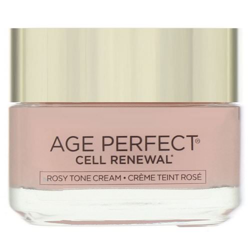 L'Oreal, Age Perfect Cell Renewal, Rosy Tone Moisturizer, 1.7 oz (48 g) فوائد