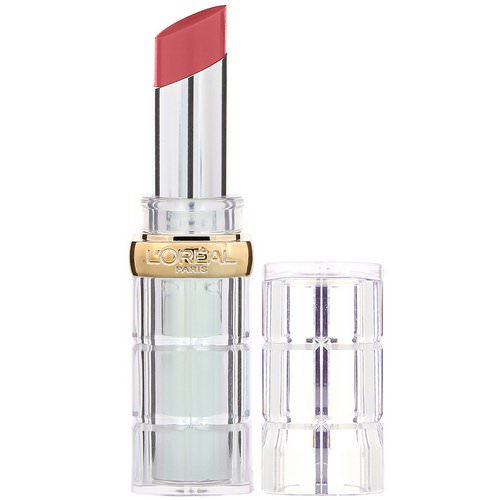 L'Oreal, Color Rich Shine Lipstick, 908 Sparkling Rose, 0.1 oz (3 g) فوائد